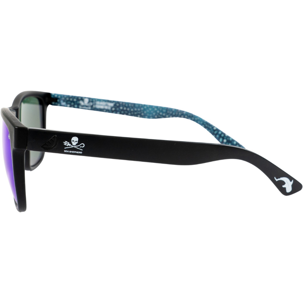 2026 Melon X Sea Shepherd Layback Polarised Sunglasses 2602020105 - Whale Shark / Smoke